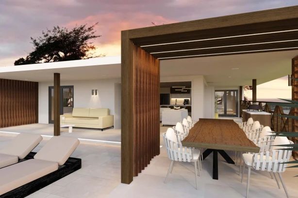 Villa Yellow Lotus Curacao Vakantiehuizen