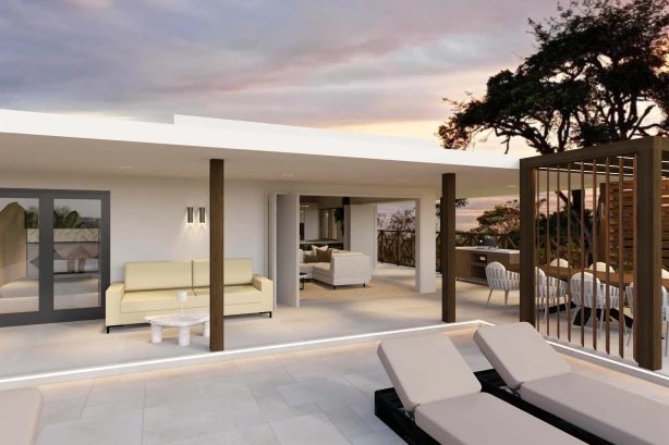 Villa Yellow Lotus Curacao Vakantiehuizen