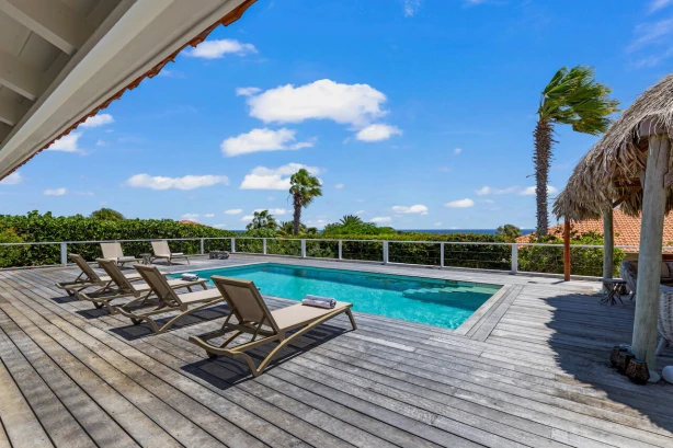 Villa Palm Horizon: Luxe Vakantievilla Huren op Boca Gentil Resort, Jan Thiel Curacao Vakantiehuizen