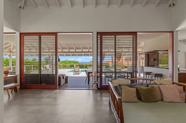 Villa Palm Horizon: Luxe Vakantievilla Huren op Boca Gentil Resort, Jan Thiel Curacao Vakantiehuizen
