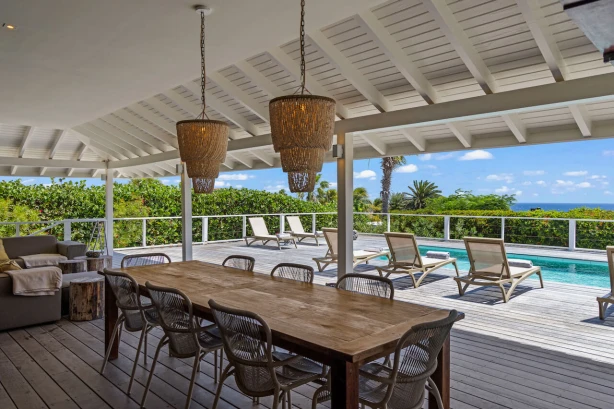 Villa Palm Horizon: Luxe Vakantievilla Huren op Boca Gentil Resort, Jan Thiel Curacao Vakantiehuizen