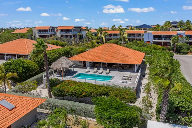 Villa Palm Horizon: Luxe Vakantievilla Huren op Boca Gentil Resort, Jan Thiel Curacao Vakantiehuizen