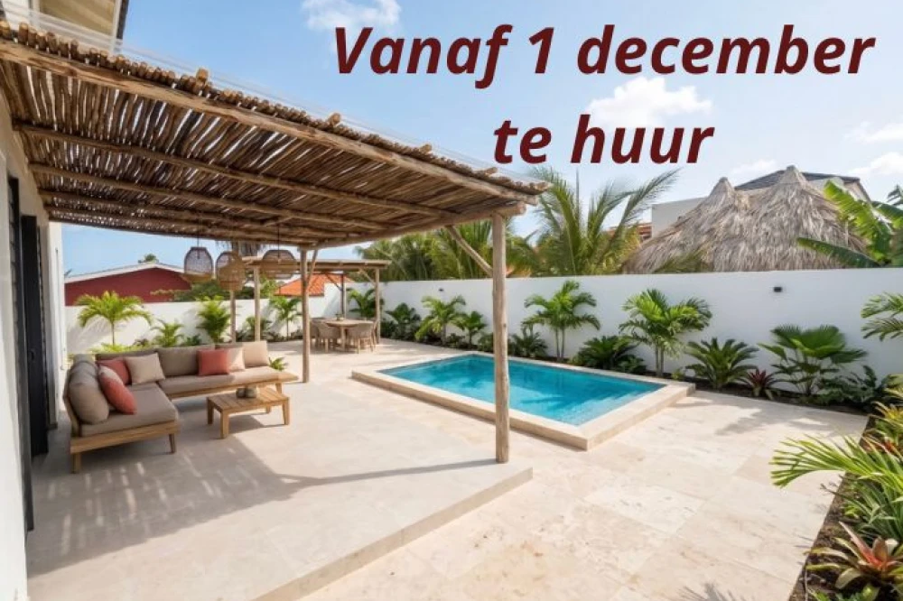 Casa Palm Vista: 2-6p. Vakantiehuis Huren naast Jan Thiel strand, Curaçao