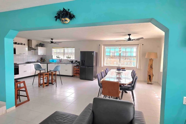 34- Villa Turquoise: groot tropisch vakantiehuis voor 4-14 p in Curacao huren met prive zwembad Curacao Vakantiehuizen