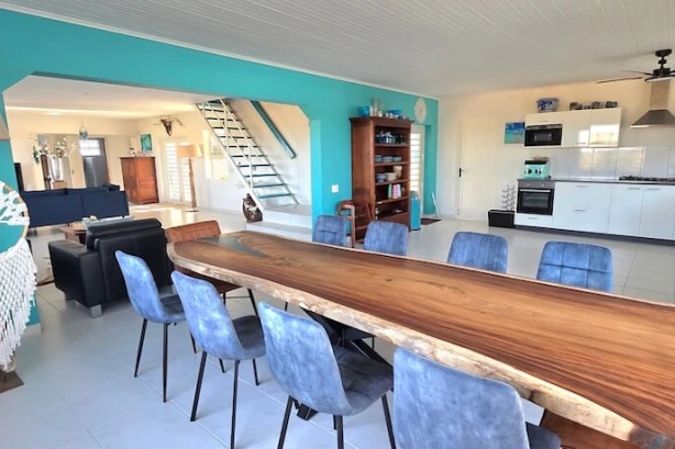 34- Villa Turquoise: groot tropisch vakantiehuis voor 4-14 p in Curacao huren met prive zwembad Curacao Vakantiehuizen